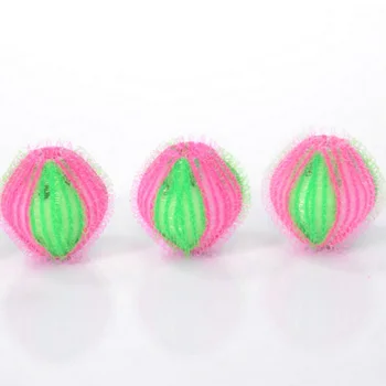 

6 Pieces / Bag Hair Removal Magic Sponges Laundry Ball Personal Clothes Care Ball Hair Ball Washing Machine Cleaning Ball