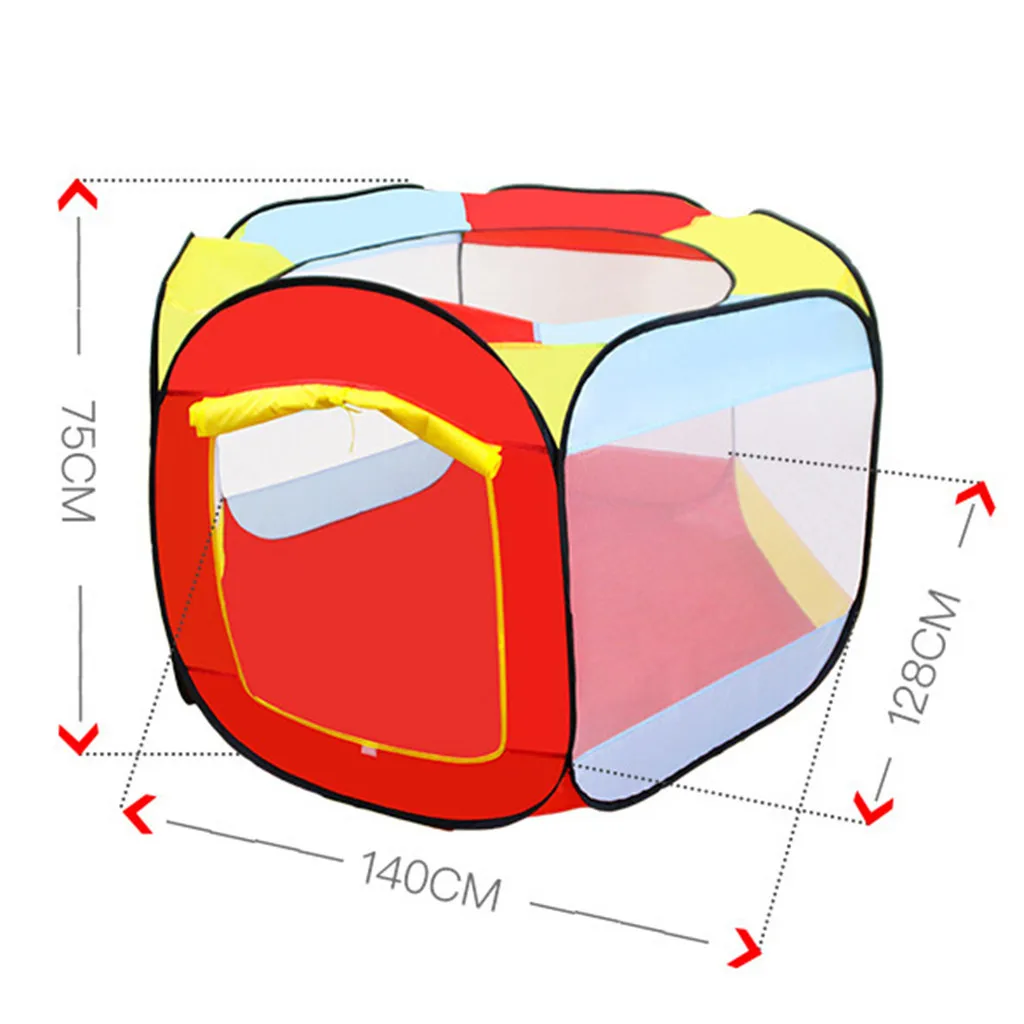 Домашние складные детские игрушки, палатка для хранения океанских шариков, Детские шарики для игры, бассейн для игр на открытом воздухе, большая палатка для детей, мячная яма