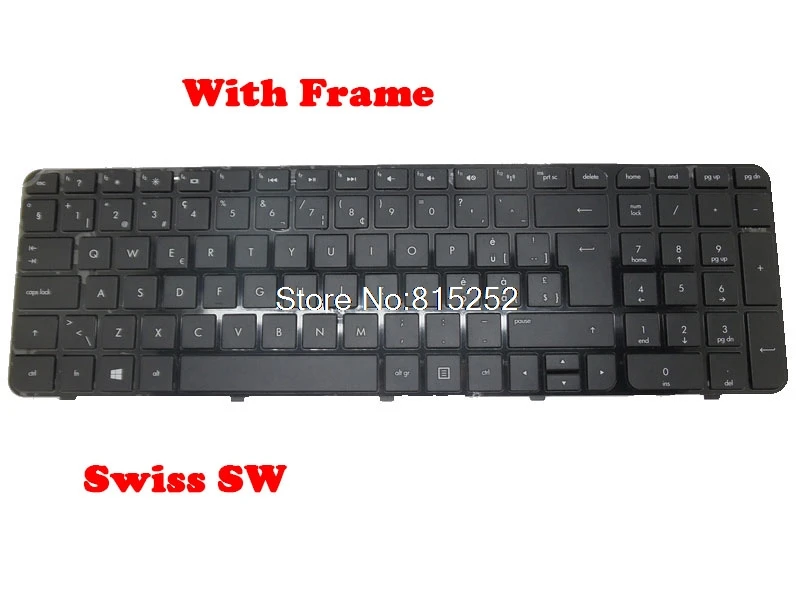 

Laptop Keyboard For HP for Pavilion G7-2000 Swiss SW/English US/Turkish TR/Bulgaria/Italian IT 697477-001 699148-001 699146-001