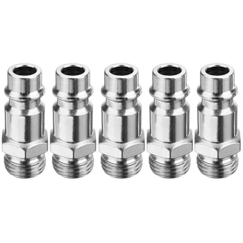

5pcs EURO Quick Release Air Line Hose Compressor Fitting Connector Set 1/4 BSP