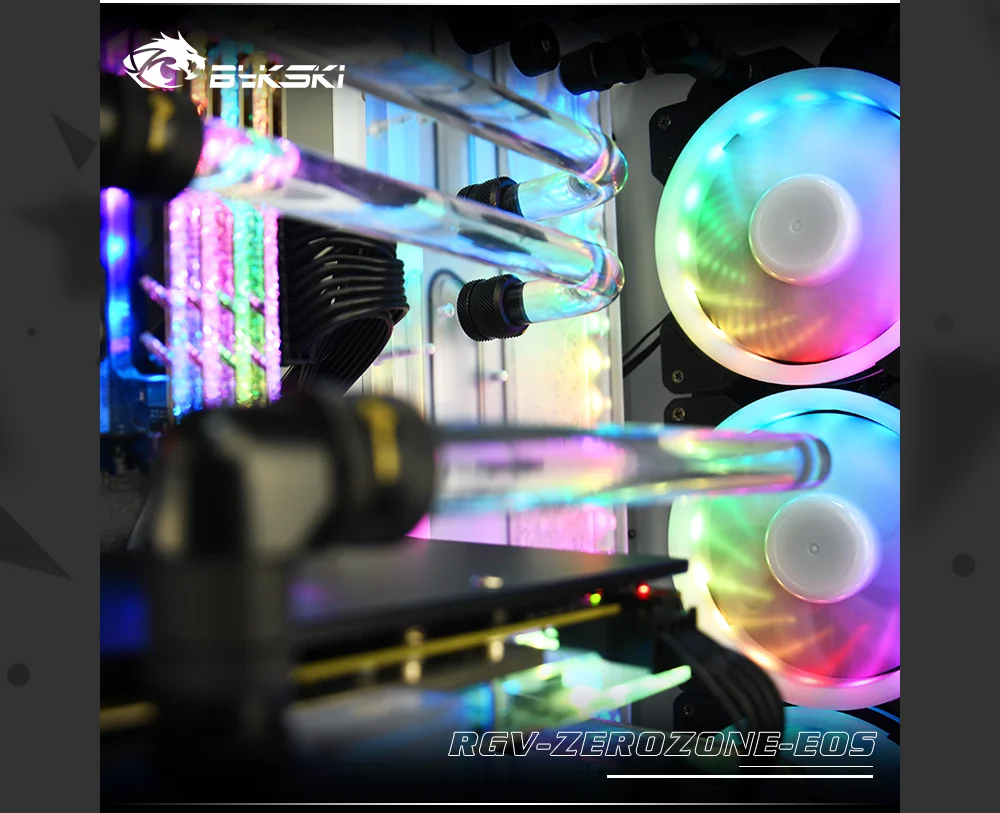 Bykski RGV-ZEROZONE-EOS-P Waterway Boards For Zerozone EOS Case For Intel CPU Water Block & Single GPU Building  