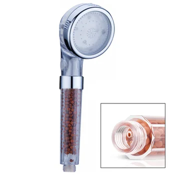 

Shower Head LED Anion Shower SPA Shower Head Pressurized Water - Saving Temperature Control Colorful Handheld Big Rain Shower