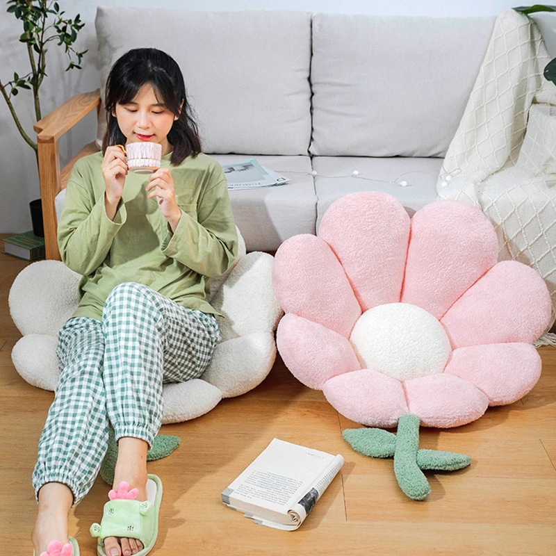 Useful Flower Cushion Lightweight Butt Cushion Elastic Decorative Office  Sofa Chair Cushion Petal Futon Pillow Home Decor - AliExpress