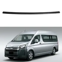 Для Toyota HiAce GL Grandia Tourer H300 2019 Черный ABS пластиковый задний бампер Защитная крышка для автомобиля Стайлинг