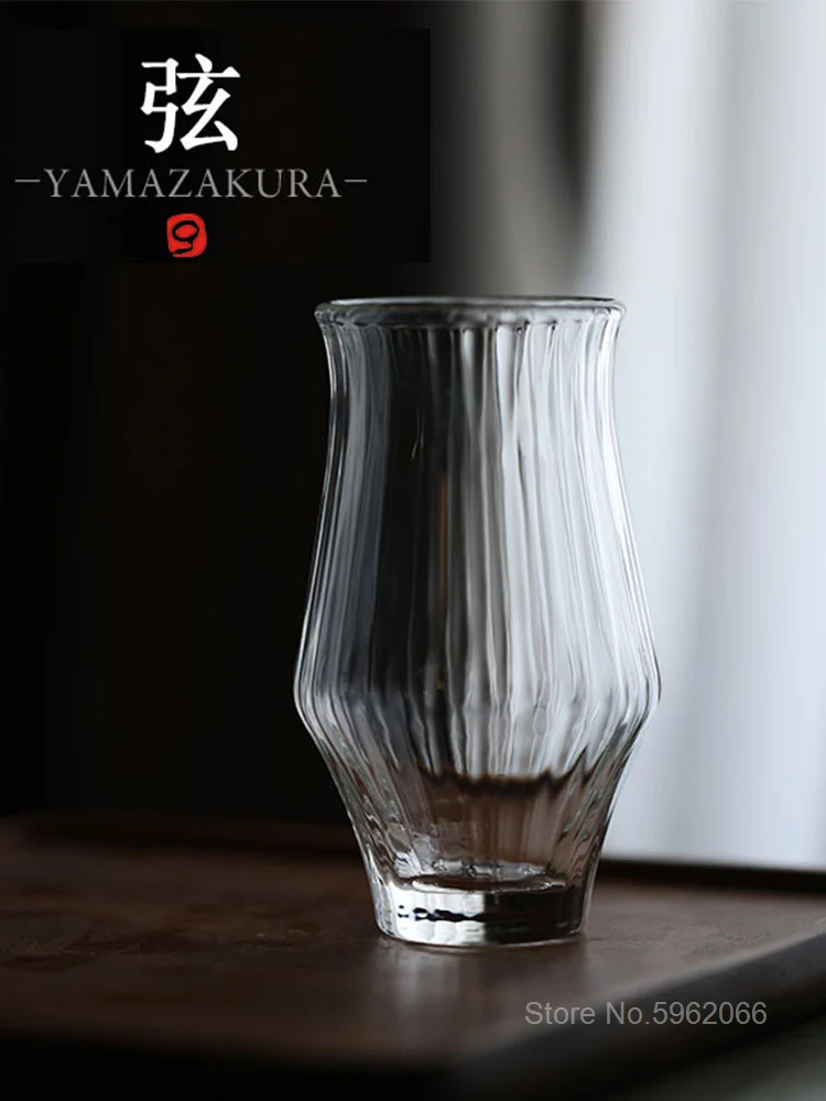 Japanese Niche Whisky Copita Nosing Glass Tumbler Brandy Tulip Whiskey Snifters Shot Glasses Wood Present Box Wine Tasting Cup