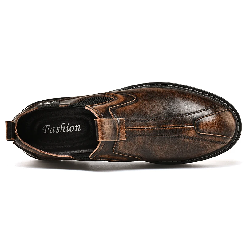 Men Loafers Leather Casual Shoes Men Moccasin Footwear Flat Peas Shoes Driving Boat Shoes Male Classical Summer%09825