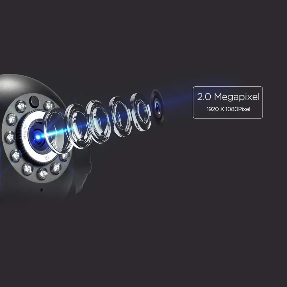 

Sricam 1080P Motion Detection Alarm Camera Network Wireless IP Camera Home Security Monitoring Sp012