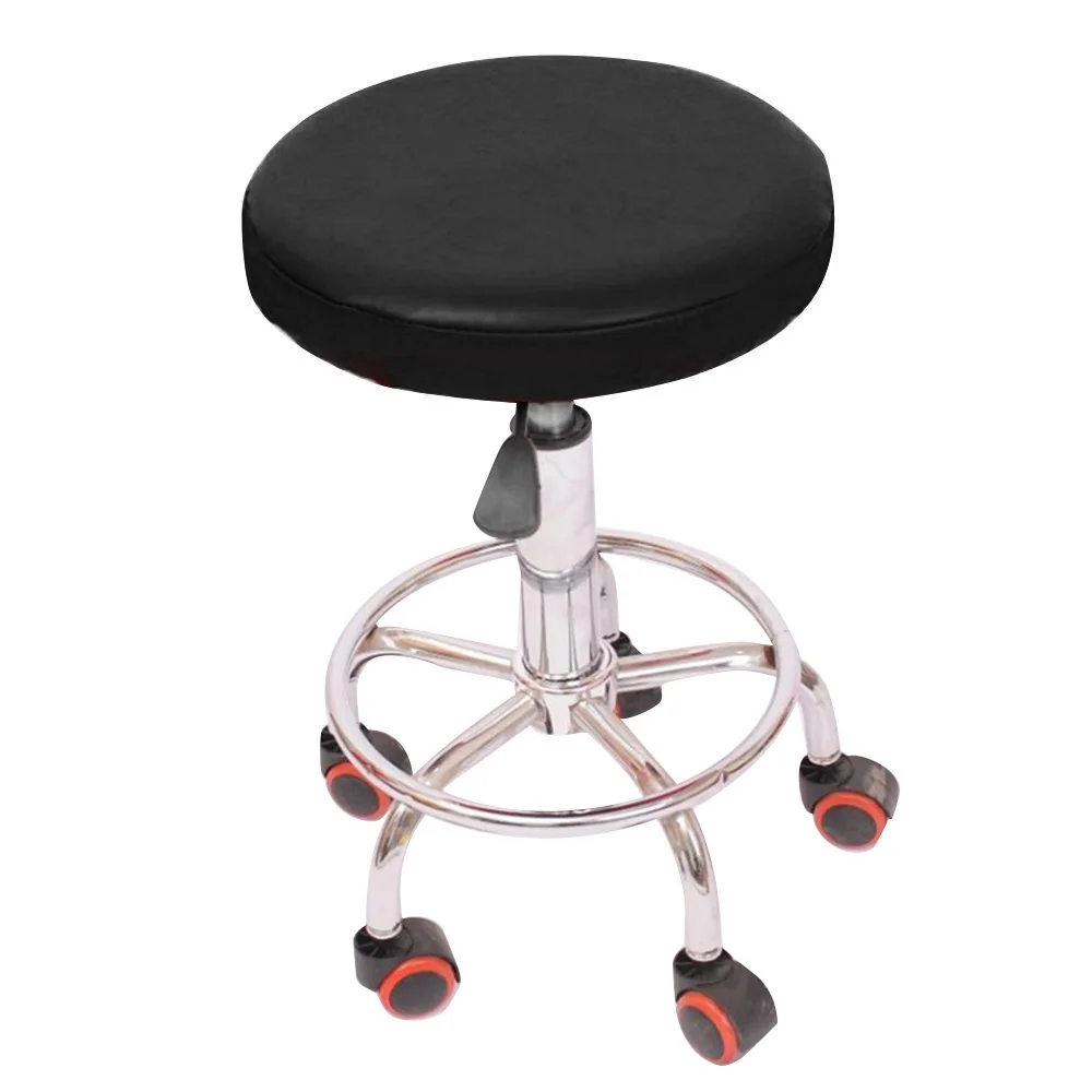 Кожаный чехол для стульев эластичный водонепроницаемый круглый|Чехлы на стулья|