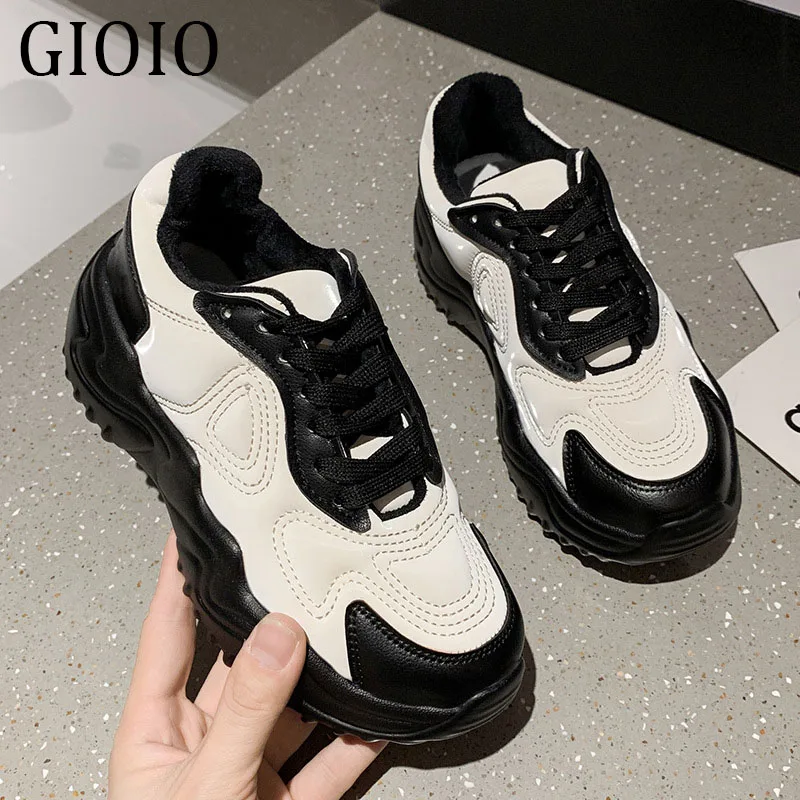 

Gioio Brand New Causal lady Shoes High Quality breathe Sewing Black Running Walking Mixed Colors Shoes Jogging Sports Sneakers