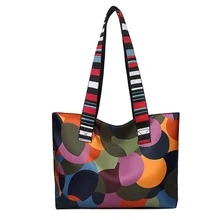 Складная хозяйственная сумка, Экологичная Женская Подарочная Складная многоразовая сумка-тоут, переносная Дорожная сумка на плечо bao