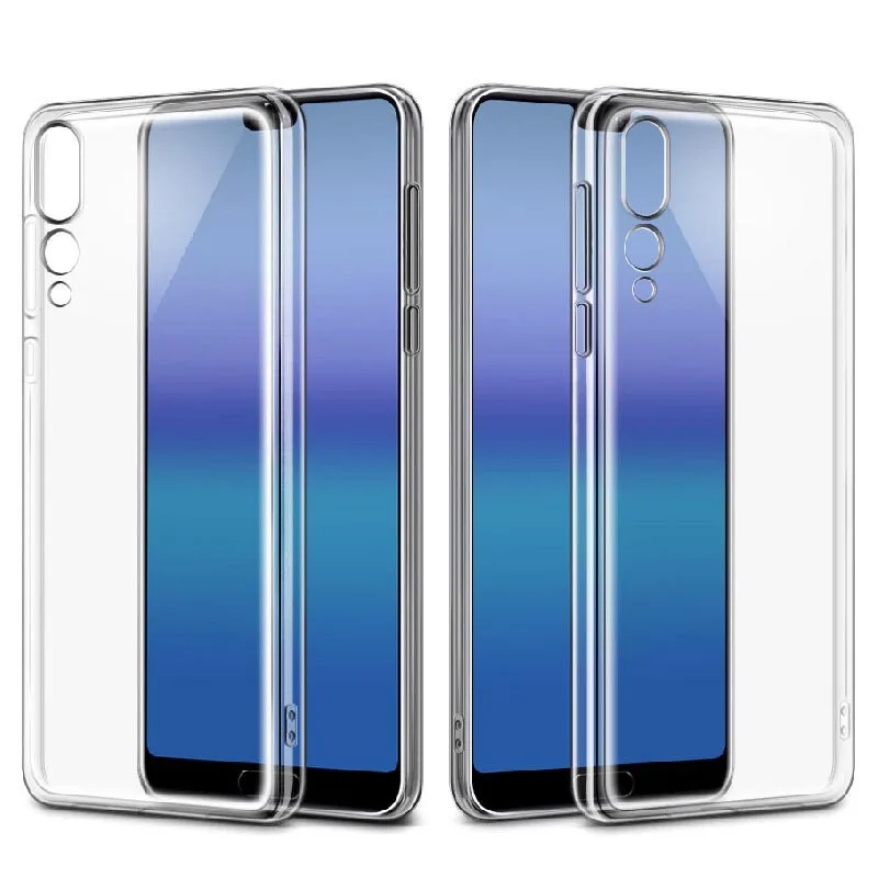 TPU Clear Coque Shell Transparent Soft Phone Case For Huawei P30 P20 Pro Lite Y9 Y5Prime Y6 Mate 20 pro Honor 10 lite | Мобильные
