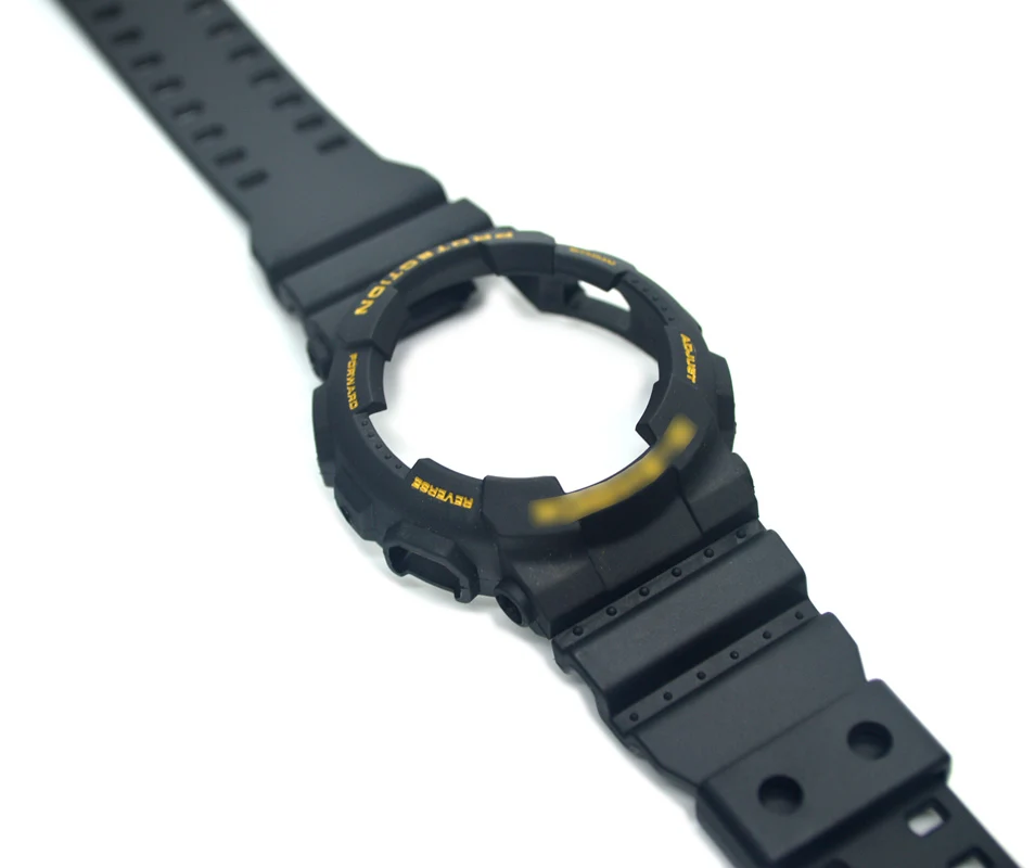 Сменный ремешок для часов ободок Обложка совместимая с Casio G Shock GA 100/ 110/ 120 GD 100/110/120