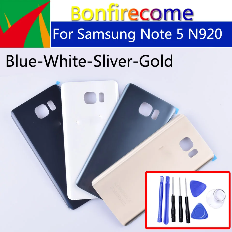 Note5 для samsung Galaxy Note 5 N920 N920F корпус крышка батареи задняя крышка чехол Задняя Дверь Корпус Корпуса