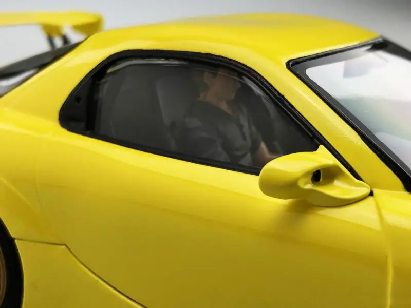 Boneco de Brinquedo Aozimento Montado Modelo 24 Carro Lnitial d Fd3s Rx-7 1 - 6 24, carro lnitial d fd3s, RX-7