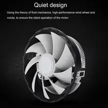 Radiateur de CPU, contrôle de la température, coloré, utile, pour tablette, ordinateur, ventilateur de refroidissement