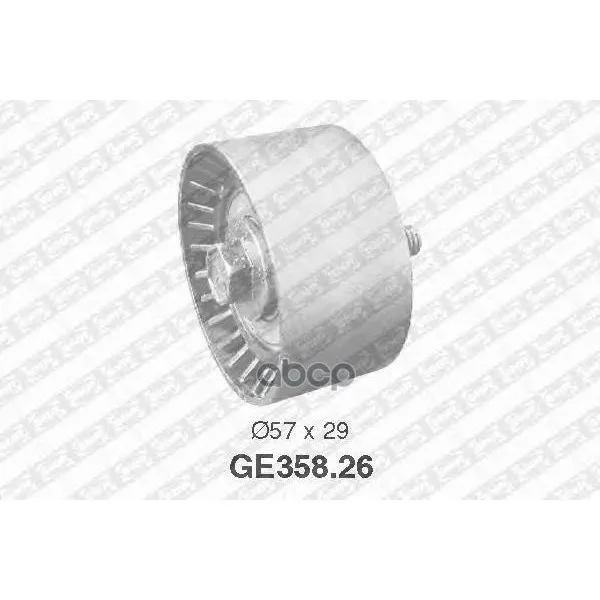 Ge358.26_ролик Обводной Ремня Грм! Fiat Brava/Bravo/Marea 1.8 16v 95 Ntn-Snr Ge35826 NTN-SNR арт. GE35826