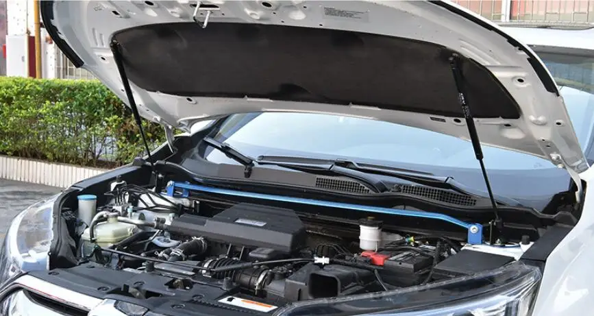 Применение только для 17-19 Honda CRV крышка гидравлический шток модификации крышки двигателя автоматическая поддержка аксессуары для удочки