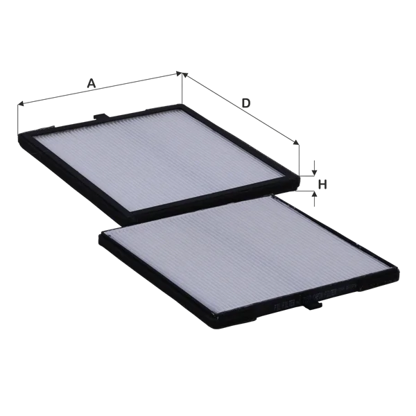 

Фильтр пыльца для HC7150 I10 2008- PICANTO 2004-