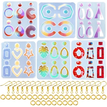

1Pcs Uv Resin Craft Supplies Epoxy Resin Filling Material Silicone Mold Crystal Mould For Diy Pendant earring Jewelry
