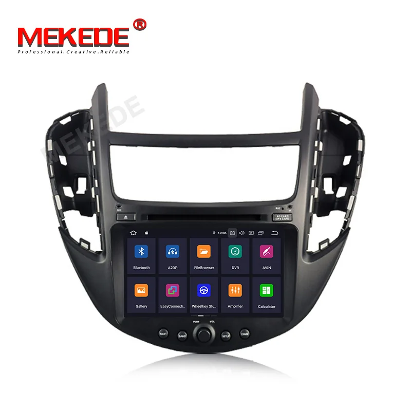 MEKEDE PX5 1024x600 Android 9,0 4G ram 64G rom Автомобильный мультимедийный плеер для CHEVROLET TRAX 2013 автомобильный Радио gps Навигация стерео