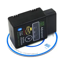 10 шт./лот Авто ELM327 HH Android Bluetooth OBD 2 OBD диагностический сканер elm 327 интерфейс адаптера V1.5 для Android