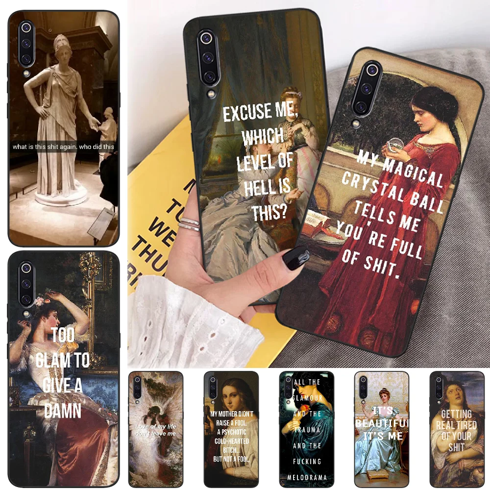 Viviana Classic Art Coque Shell Phone Case For Xiaomi mi 6 6plus a2 8 8se a2lite 8lite 9 9se mix2 | Мобильные телефоны и