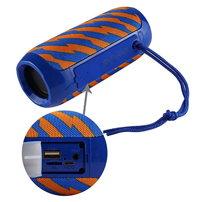 Открытый портативный маленький музыкальный динамик для Bluetooth водостойкий беспроводной Hands Free велосипедная коробка басового звука подарок