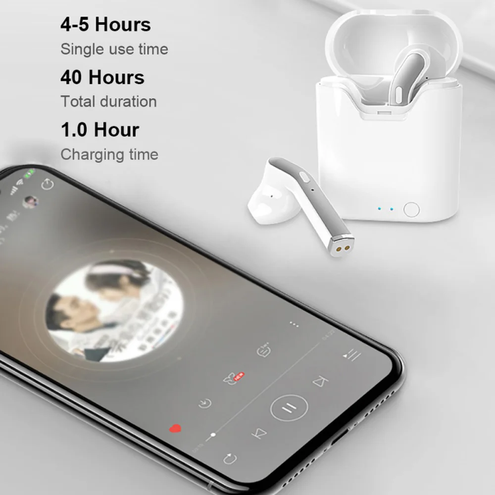 H17T TWS Bluetooth 5,0 гарнитура Беспроводные наушники для IPhone Android абсолютно новые и высококачественные