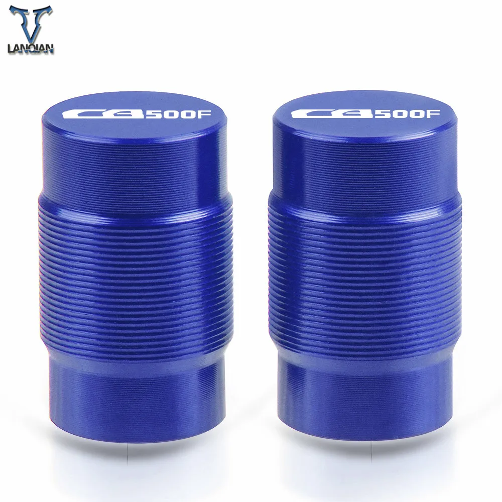 Universal Motorcycles Accessories Aliminum Vehicle Wheel Tire Valve Stem Caps Covers motorbike or Bicycle For Honda CB 500 F