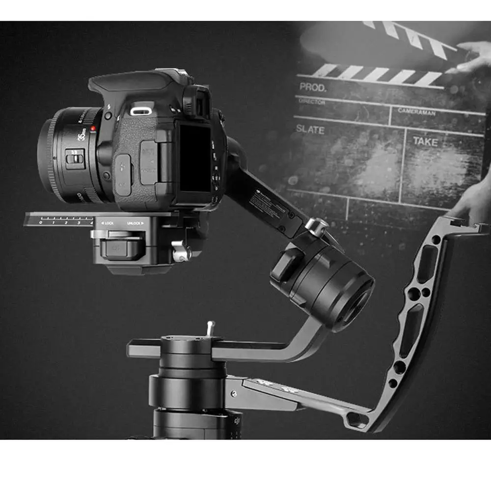 DH09 рукоятка для DJI Ronin SC карданный стабилизатор поддержка расширение монтажный монитор/держатель микрофона перевернутый адаптер
