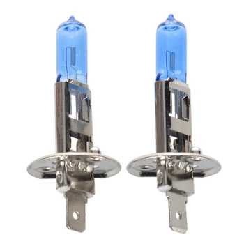 

2 X H1 XENON HID SUPER WHITE HEADLIGHT Bulbs Bulb Car