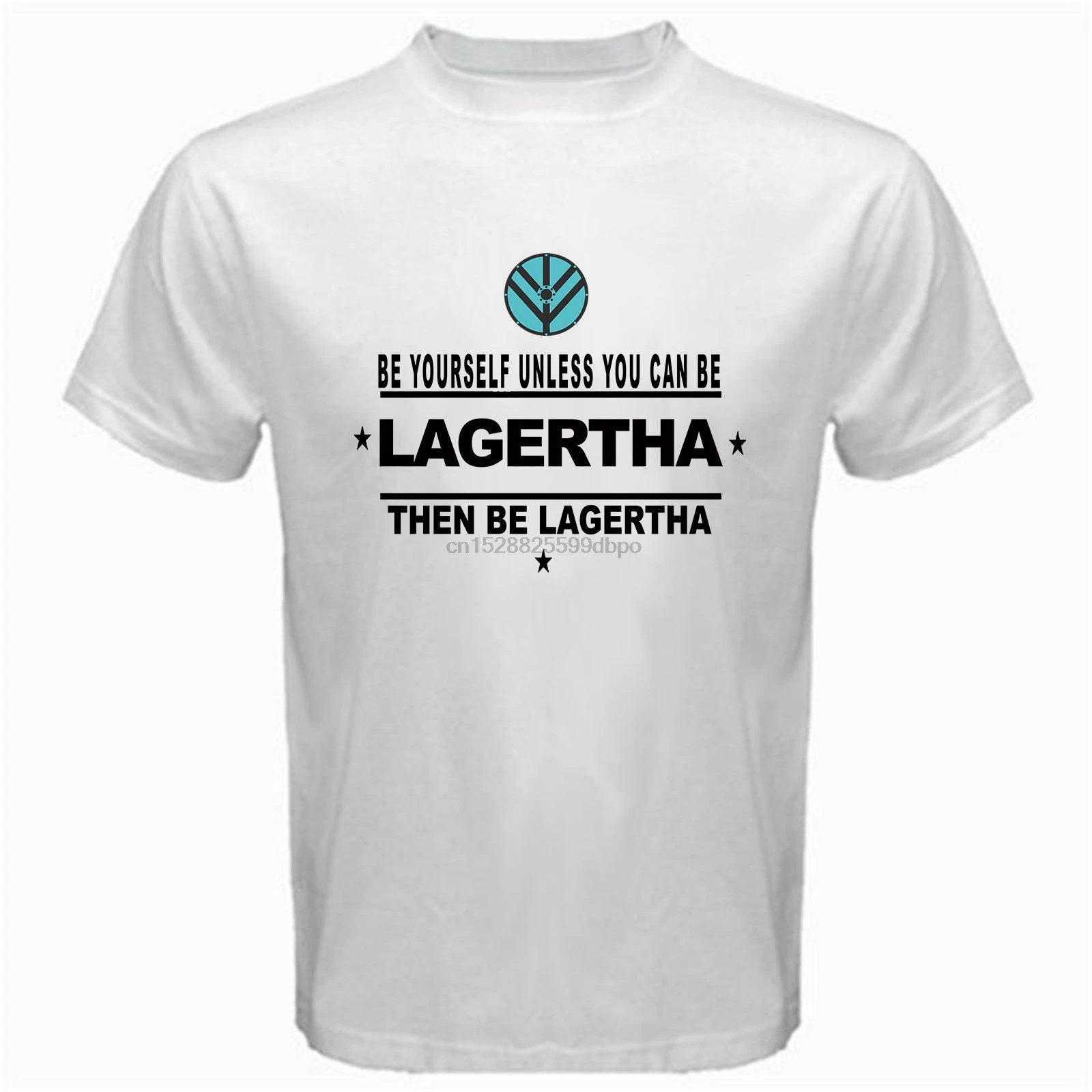 Белая футболка для ТВ-сериала Be Lagertha Vikings | Мужская одежда