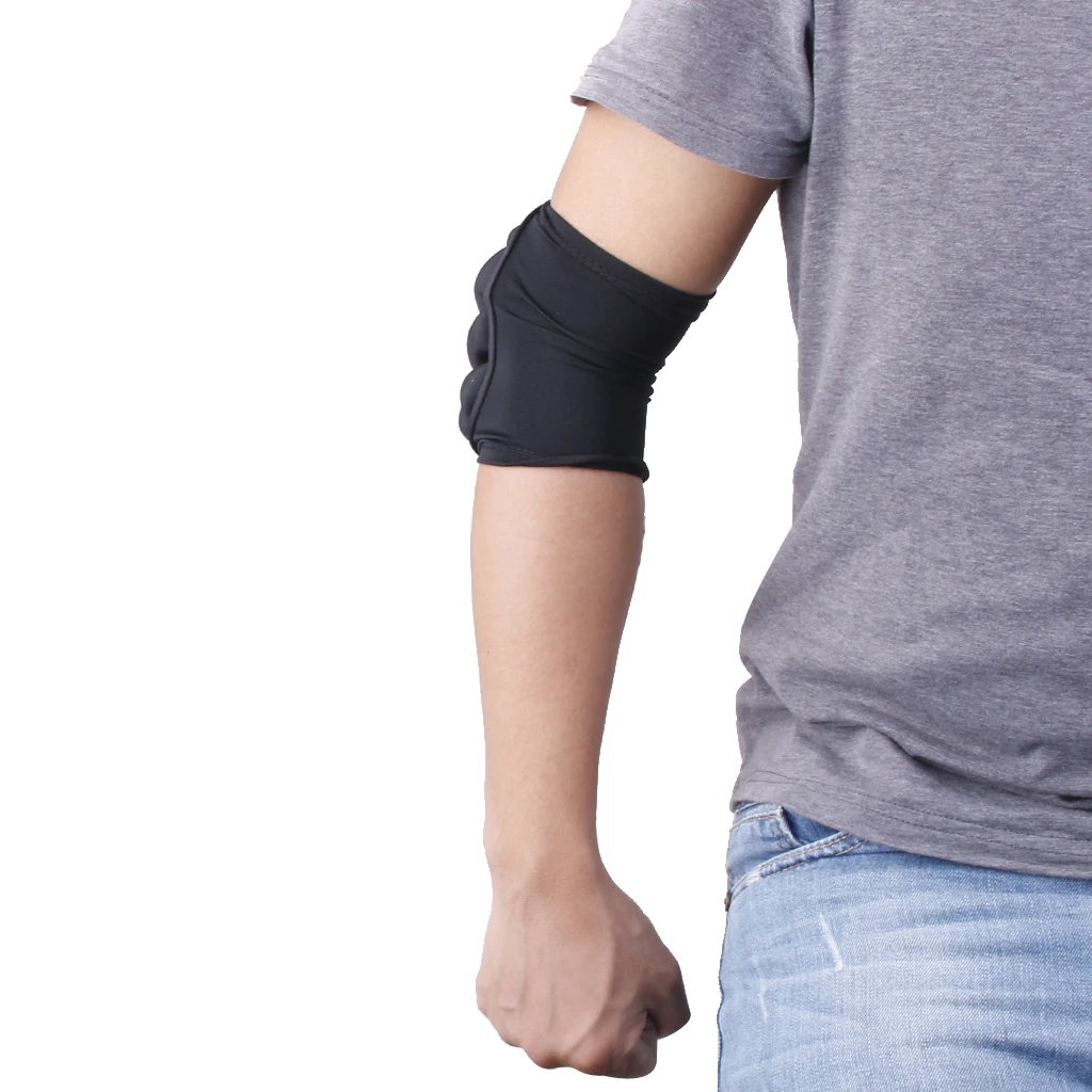 1Pair Elastic Kids/Children Ski Skating Sport Elbow Support Guard Protector Sleeve Brace L Sports Safety