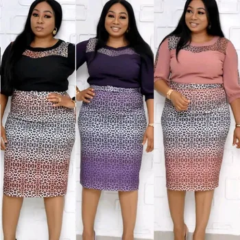 

Elegant African Design Print Leopard Dashiki Dress Abaya Hijab Muslim Bazin Maxi Robe Gowns Broder Riche Sexy Lady Party