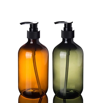 

500ml/300ml Liquid Soap Dispenser Facial Cleanser Organize Bottle Shampoo Shower Gel and Lotion Storage Bottles