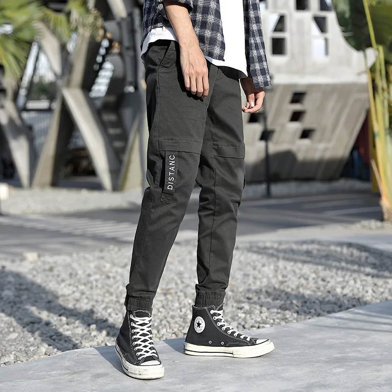 

H2937 # Autumn And Winter Korean-style Bib Overall Students-Style Bib Overall Trousers