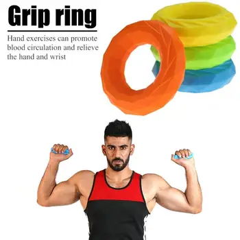 

Durable Hand Grips Classic Delicate Texture Hand Gripper Grip Silicone O Shape Ring Finger Stretcher Hand Training Tool