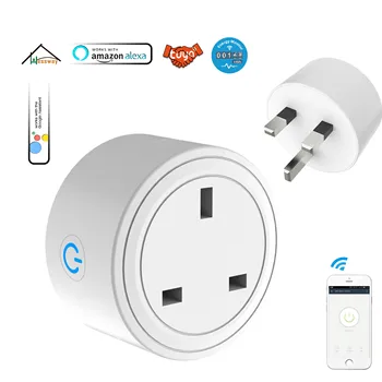 

Power Energy Monito wifi smart plug mini switch socket for lamp cord switch Timing Function Works With Alexa Google Assistant