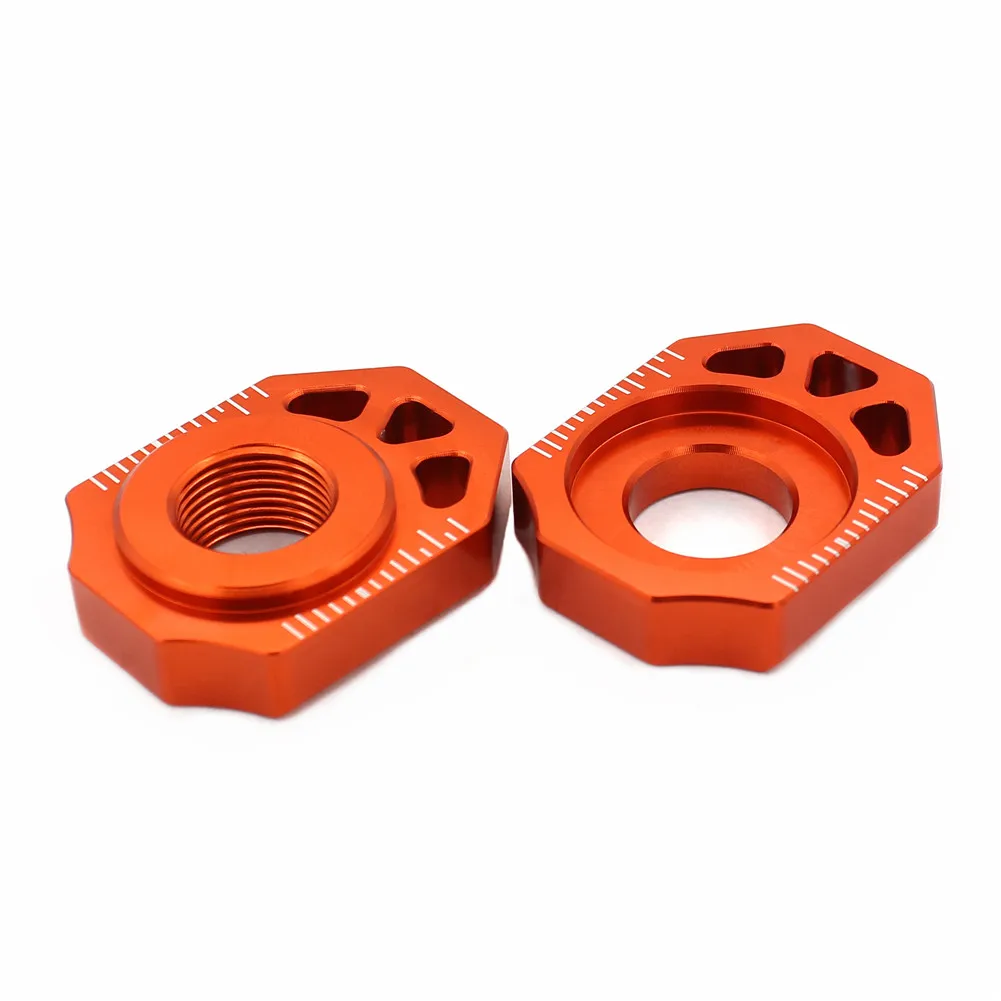 CNC задняя ось шпинделя цепь регулятора блоки для KTM SX EXC XCW 125 530CC оранжевый 20
