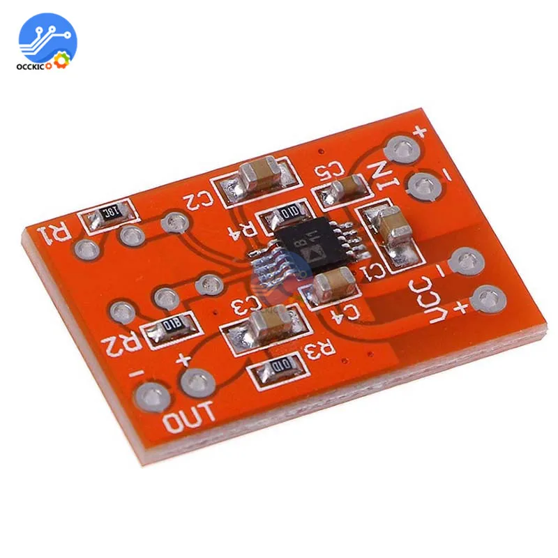 Плата усилителя микрофона SSM2167 DC 3V 5V с низким уровнем шума COMP модуль сжатия моно