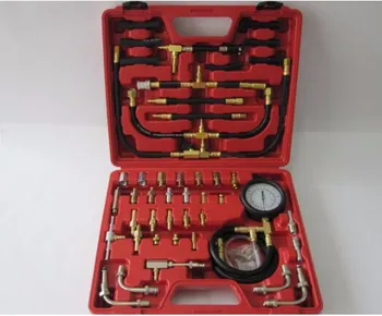 

Pump Pressure Gauge Gasoline Test Set 0-140psi for Cars Car Style Fuel Injection Pressure Tester Injector