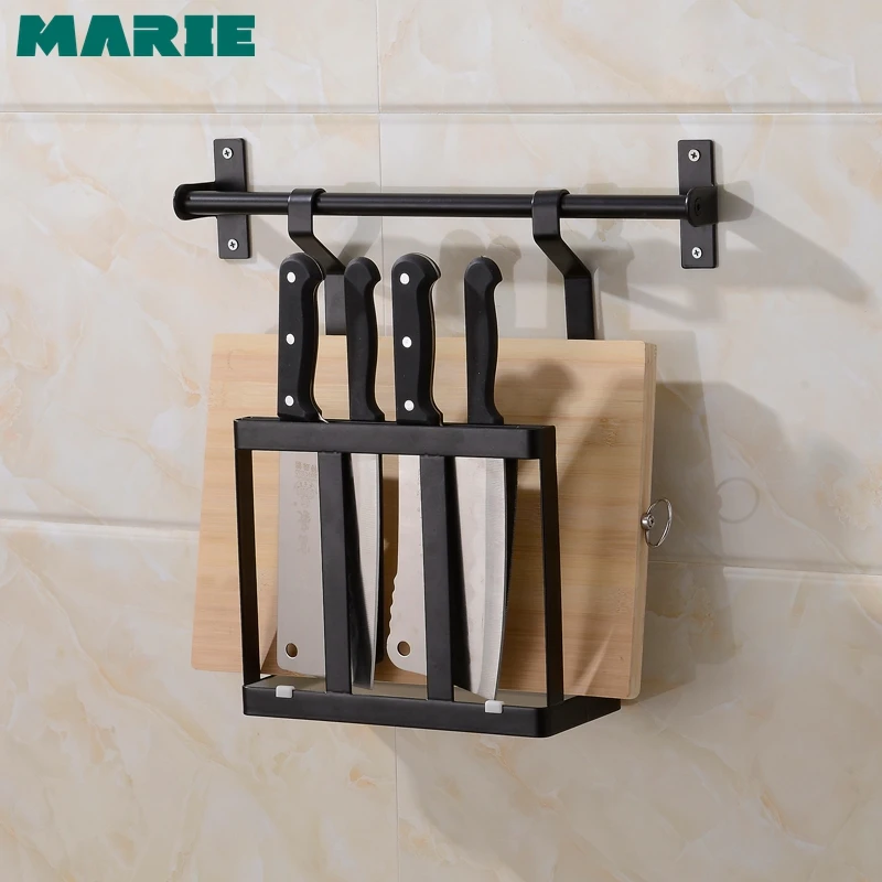 Многофункциональная стойка для хранения настенная разделочная доска ножей