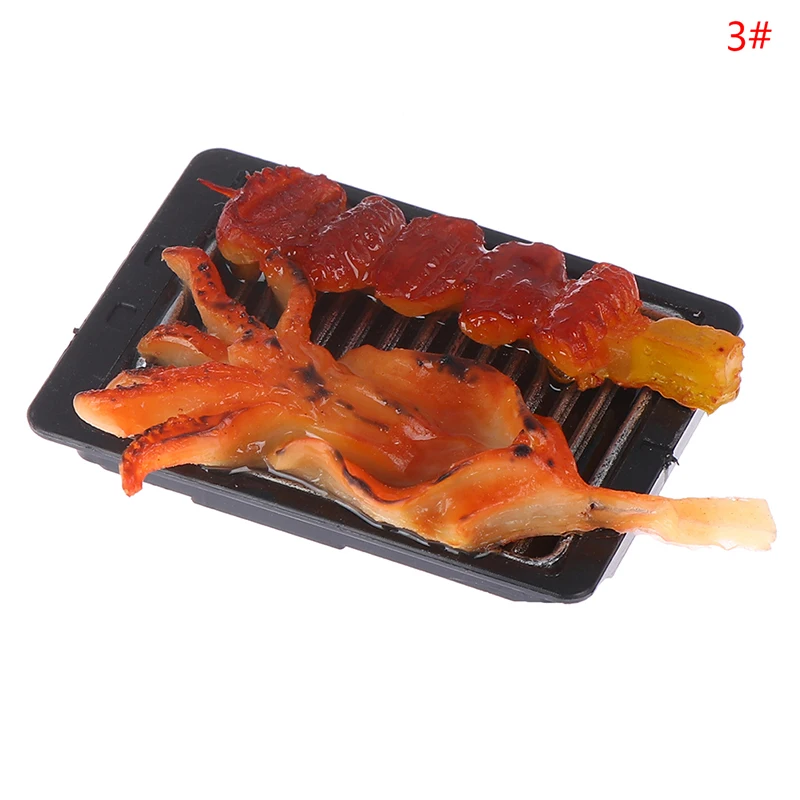Миниатюрный Кукольный домик, 1 шт., масштаб 1/6, мини-барбекю для Blyth Azone, куклы, декоративные игрушки для детей, кухонные игрушки