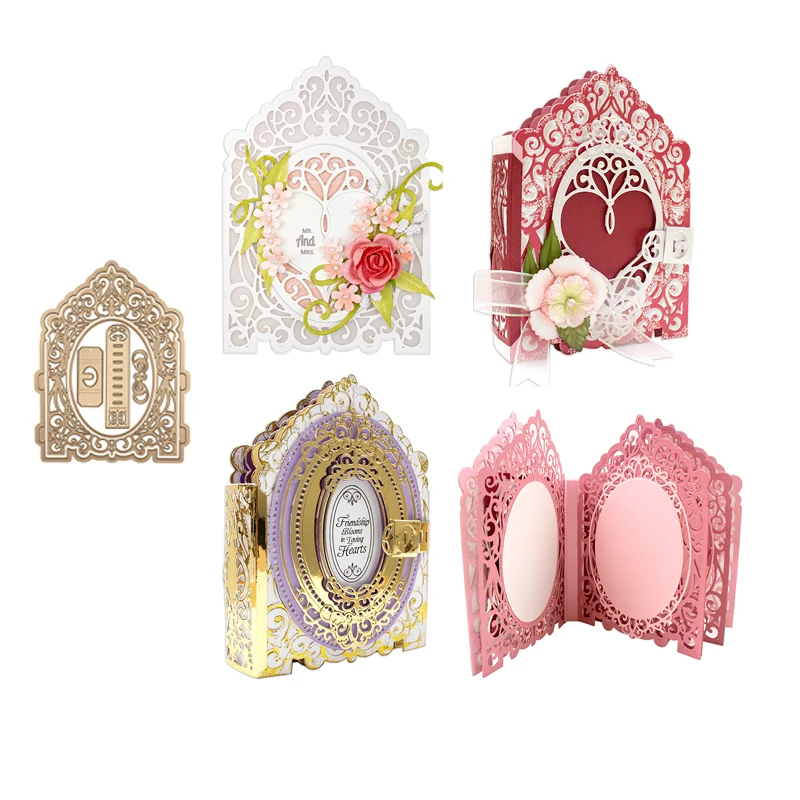 Lucky Goddess ремесло металлические режущие штампы 3D Мини альбом для скрапбукинга бумага ремесло нож прессформы лезвие удар трафареты штампы Новинка