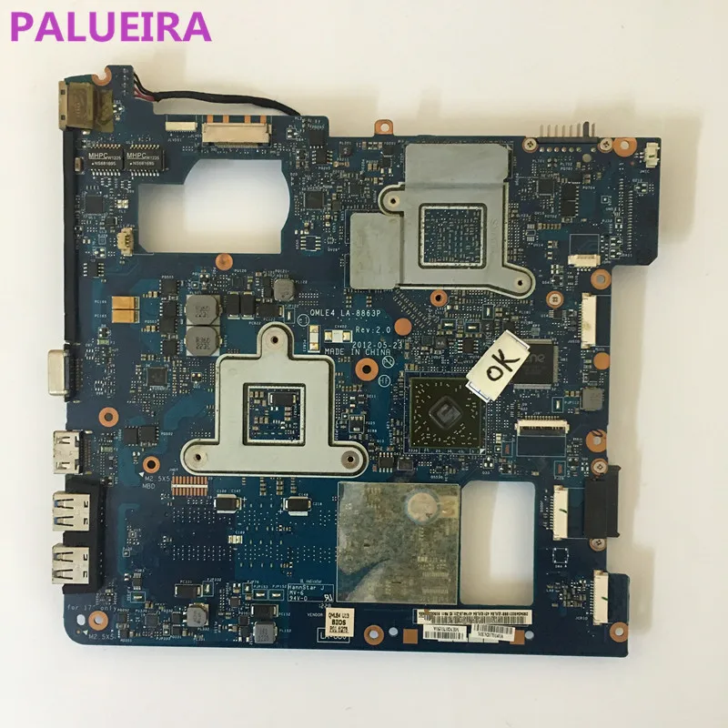 PALUBEIRA QMLE4 LA-8863P BA59-03567A HD7600 подходит для samsung NP355 NP355C4C NP355V5C Материнская плата ноутбука