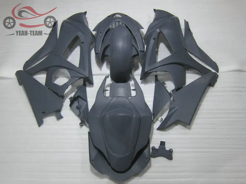 Unpainted motorcycle fairings kit for Suzuki 2007 2008 GSXR 1000 K7 ABS plastic aftermarket fairing bodywork GSX R1000 07 08 | Автомобили