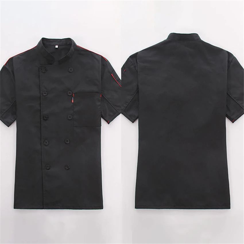 Куртка шеф повара для мужчин и женщин туника кейтеринга одежда работы рубашка с