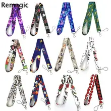 

Neck Strap Lanyardas keychain Mobile Phone Strap ID Badge Holder Rope Key Chain Keyrings cosplay Accessories webbings ribbons
