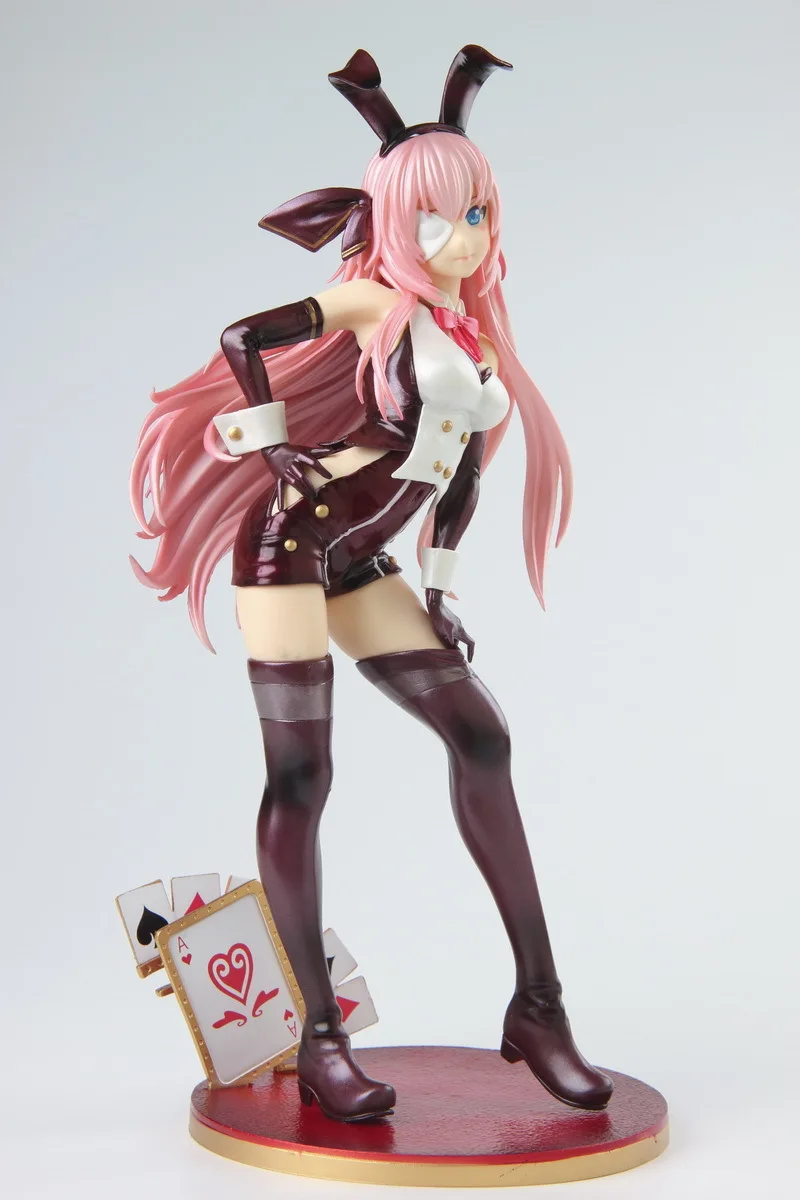

Hi Jiafa Hatsune Patrol Tone Megurine Luka Patrol Tone Flow Song Luka Card Rabbit Ears Poker Character Lead Singer