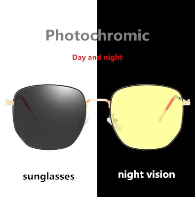 ZHIYI день и ночь поляризационные фотохромные солнцезащитные очки Брендовые дизайнерские ретро очки ночного видения унисекс очки для вождения UV400